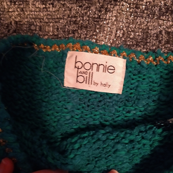 Vintage 80s Bonnie & Billy by Holly Sweater - Picture 2 of 4